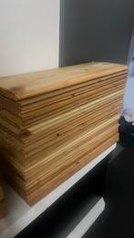 Rabatdelen 53x18x2cm 19 stuks, Doe-het-zelf en Verbouw, Ophalen, Zo goed als nieuw, Hout, 20 tot 50 mm