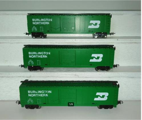 3x MEHANO H0 T081 17863 - Box-Car 50' in ovp, Hobby en Vrije tijd, Modeltreinen | H0, Nieuw, Wagon, Gelijkstroom, Overige merken