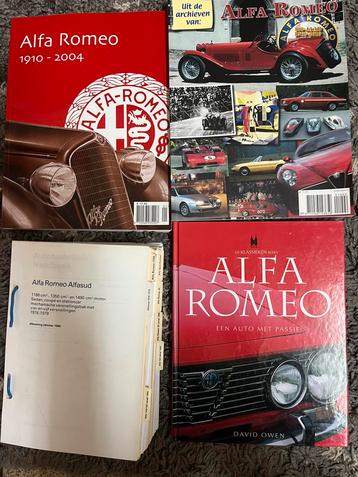 TEAB Alfa Romeo boeken en manuals beschikbaar voor biedingen