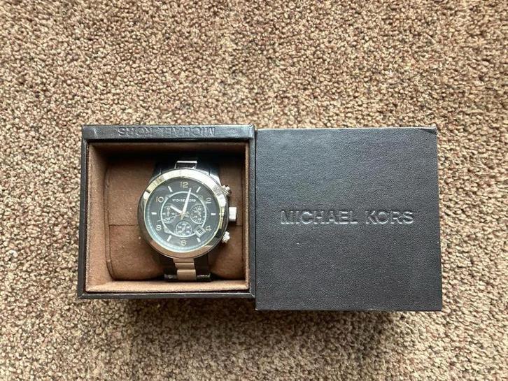 Origineel Michael Kors horloge., Sieraden, Tassen en Uiterlijk, Horloges | Heren, Nieuw, Polshorloge, Overige merken, Staal, Staal