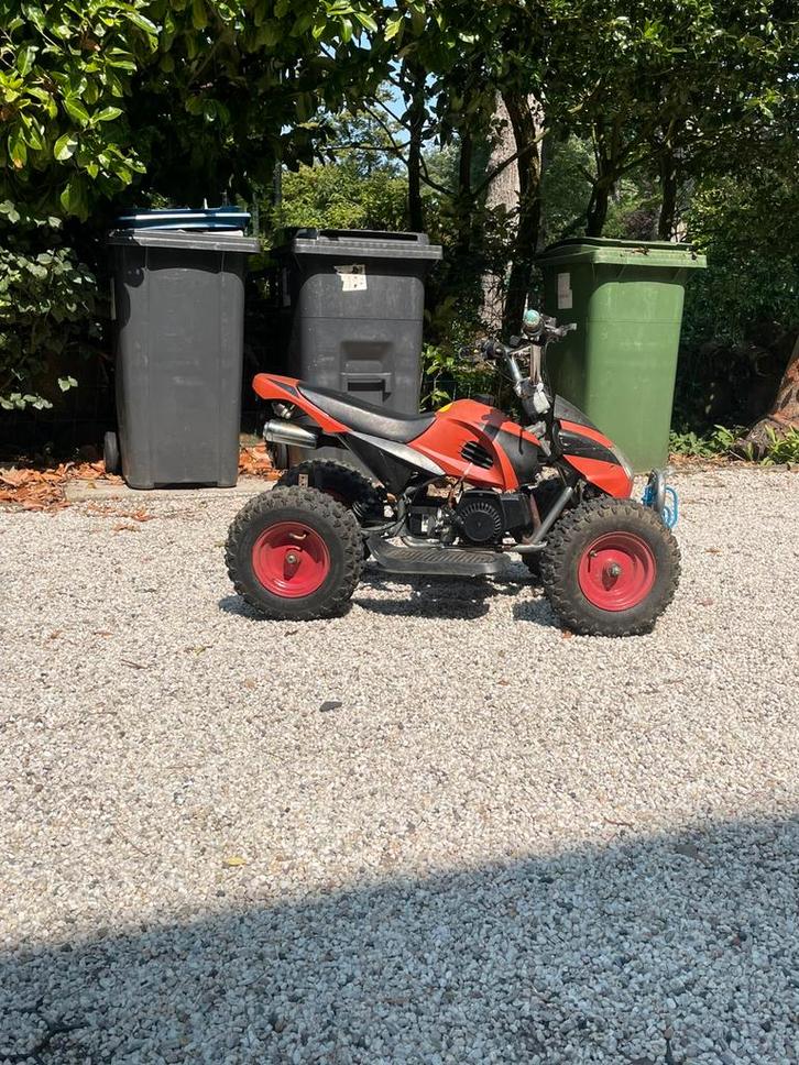 Mini quad opknapper!!!, Fietsen en Brommers, Minibikes, Midibikes en Pitbikes, Gebruikt, Overige typen, Ophalen