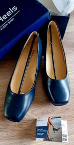 Happy Heels pumps model Bora Bora maat 39 donkerblauw, Ophalen of Verzenden, Nieuw, Blauw