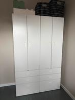 2 Ikea Stuva kledingkasten, Ophalen, Kunststof, 100 tot 150 cm, 200 cm of meer