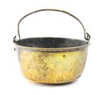 Bronzen pot Ø92,7mm h43mm     c509, Antiek en Kunst, Ophalen of Verzenden