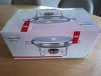 Rechaud, warmhoudschalen, chafing dish, Ophalen of Verzenden, Zo goed als nieuw