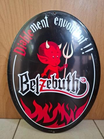 Reclamebord Belzebuth bier beschikbaar voor biedingen