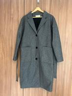 Libertine Libertine oversized wollen dames jas 36/38, Kleding | Dames, Ophalen of Verzenden, Zo goed als nieuw, Maat 36 (S), Grijs