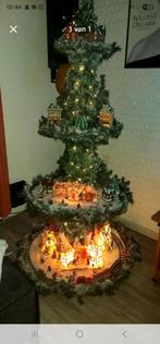 Mooie toren voor kersthuisjes  graag ophalen, Diversen, Kerst, Ophalen of Verzenden, Zo goed als nieuw