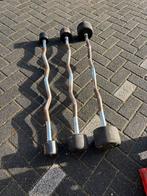 Lifemaxx vaste ez curl bar bars stangen, Sport en Fitness, Ophalen, Gebruikt, 10-15 en 25 kg, Lifemaxx