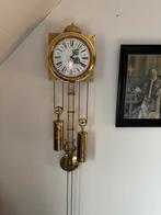 Antieke Wandklok Pendule A. St. Severin 8 Daags Uurwerk, Ophalen of Verzenden