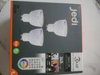Jedi lighting lampen 3 stuks met afstandbedieningen, Nieuw, Ophalen of Verzenden, Glas, Modern