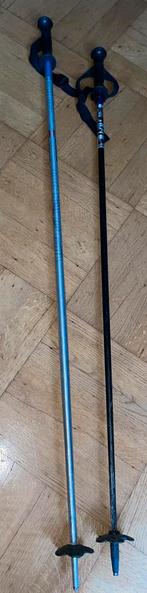 Losse skistok ski stok rossignol 125 115 zwart 3e, Sport en Fitness, Skiën en Langlaufen, Ophalen of Verzenden, Zo goed als nieuw