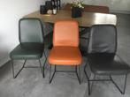 Eetkamerstoelen, Huis en Inrichting, Stoelen, Ophalen, Overige kleuren, Drie, Zo goed als nieuw