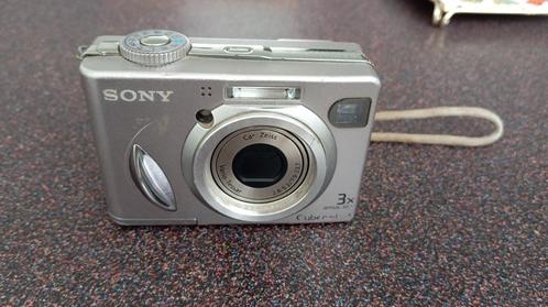 Sony DSC-W5 5,1 megapixel compact camera 3 x zoom met kaart, Audio, Tv en Foto, Fotocamera's Digitaal, Gebruikt, Compact, Sony