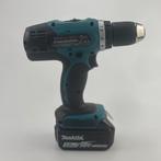 Makita DDF453 Schroefmachine + 2x 18v 3.0ah Accu en Oplader, Doe-het-zelf en Verbouw, Gereedschap | Boormachines, Makita, Zo goed als nieuw