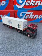 Tekno Volvo FH SL Logistics met Cosco containeroplegger, Hobby en Vrije tijd, Modelauto's | 1:50, Ophalen of Verzenden, Nieuw