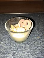 Klein kaarsje - 6 cm, Nieuw, Crème, Ophalen of Verzenden, Kaars