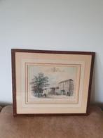 gravure prinses Sophie Korte Voorhout Den Haag hand ingekl, Antiek en Kunst, Ophalen