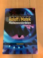 Roloff/Matek - Machineonderdelen, Boeken, Werktuigbouwkunde, Zo goed als nieuw, Verzenden
