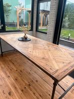 Eettafel 2.4 m, Ophalen, 50 tot 100 cm, Zo goed als nieuw, Vijf personen of meer