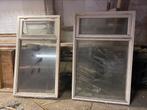 4 kozijn met dubbel glas 189x121 en 198x105 cm, Ophalen, Raamkozijn, Zo goed als nieuw, 75 tot 150 cm