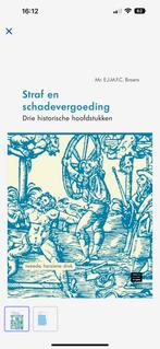 Straf en schadevergoeding 2e druk zgan, Ophalen of Verzenden, Zo goed als nieuw