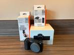 SONY ZV-E10 - CREATOR KIT MADE FOR VLOGGING - 120 FPS VIDEO, Spiegelreflex, Ophalen of Verzenden, Zo goed als nieuw, Sony