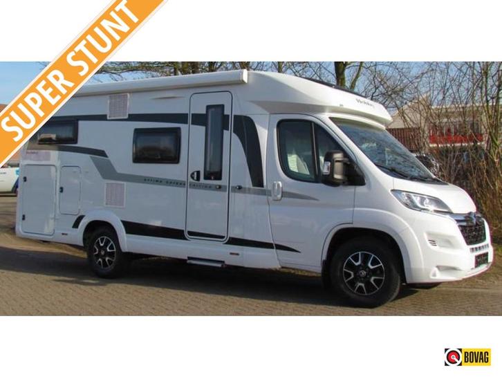 Hobby Optima Ontour 65 GE Lengtebedden, Caravans en Kamperen, Campers, Bedrijf, tot en met 2, Half-integraal, Hobby, Overige merken
