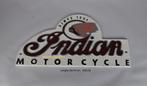 Indian motorcycle  gietijzeren wandbord garage bord, Ophalen of Verzenden, Nieuw, Auto's