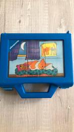 Dikkie Dik 6x blokjes puzzel in koffertje, Ophalen of Verzenden, Zo goed als nieuw, Overige typen