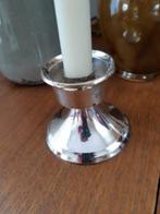 verzilverde kandelaar, Antiek en Kunst, Ophalen of Verzenden, Zilver