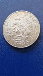 zilveren munt olympische spelen Mexico 1968 25 pesos, Ophalen of Verzenden