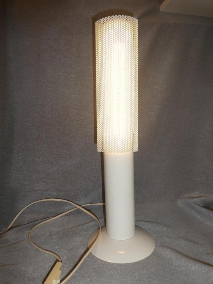 Vintage jaren 80 Woja Holland design tafellamp, Huis en Inrichting, Lampen | Tafellampen, Gebruikt, Minder dan 50 cm, Kunststof