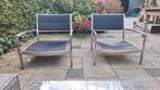 2 tuinstoelen voor 25 euro, Tuin en Terras, Ophalen, Gebruikt