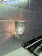 Scentsy lamp klein stopcontact, Huis en Inrichting, Lampen | Tafellampen, Ophalen, Zo goed als nieuw, Glas, Minder dan 50 cm