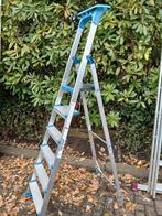 Huishoudtrap trap 1x6 treden stevige uitvoering, Doe-het-zelf en Verbouw, Ladders en Trappen, Ophalen, Minder dan 2 meter