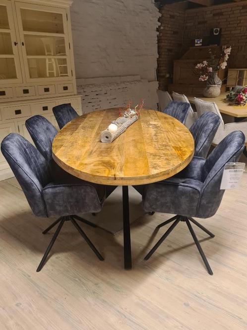 VOORRAAD 6 Draaibare Eetkamerstoelen Sting €954 €795 (19), Huis en Inrichting, Stoelen, Nieuw, Vijf, Zes of meer stoelen, Stof