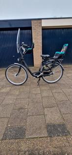 Moederfiets puntgaaf zo goed als nieuw., Fietsen en Brommers, Fietsen | Dames | Moederfietsen, Ophalen, 2 zitjes, 53 tot 56 cm