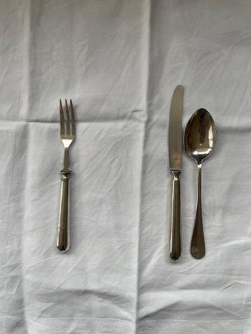 verzilverd kinder/cocktailbestek beschikbaar voor biedingen