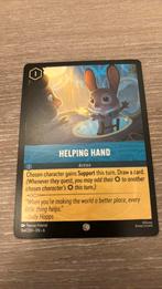 Disney Lorcana Helping hand (Judy Hopps 164-204 6AZS nonfoil, Ophalen of Verzenden, Zo goed als nieuw, Losse kaart