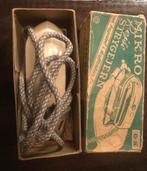 Vintage Fraai Reisstrijkijzer - Werkend!, Ophalen of Verzenden, Gebruikt, Strijkijzer met snoer