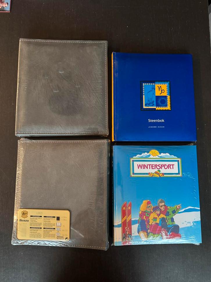 Set van 4 fotoalbums – 3 Henzo (nieuw in verpakking), Audio, Tv en Foto, Fotoalbums en Accessoires, Nieuw, Fotoalbum, Ophalen of Verzenden