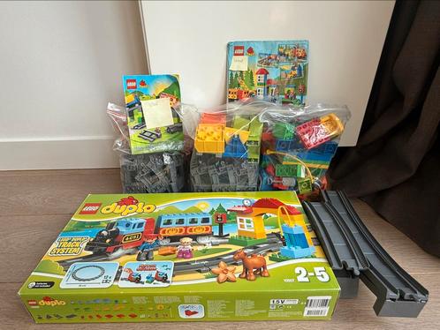 3 treinbaansets 10506, 10507, 10508 LEGO Duplo, Kinderen en Baby's, Speelgoed | Duplo en Lego, Gebruikt, Duplo, Complete set, Ophalen of Verzenden