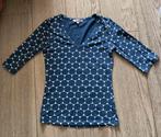 Mooie top shirt van Mrs. Brand Br@nd maat S, Blauw, Ophalen of Verzenden, Zo goed als nieuw, Korte mouw