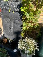Oosterse Buddha Fontein Water ornament, Ophalen of Verzenden, Gebruikt, Beton, Fontein