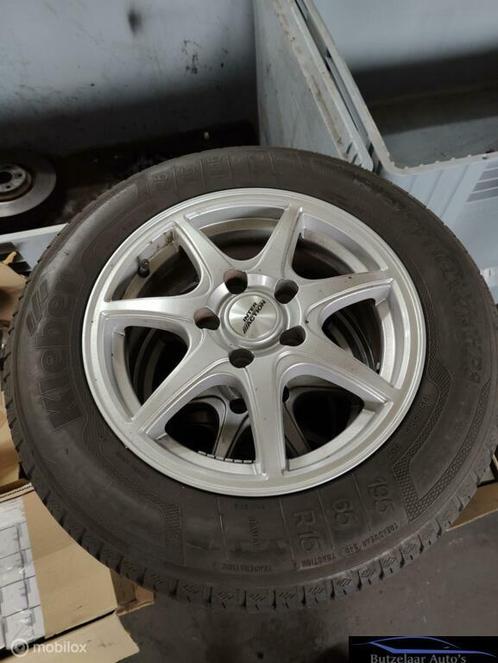 Zomerset Volkswagen Golf 5, Auto-onderdelen, Banden en Velgen, Banden en Velgen, Zomerbanden, 15 inch, 195 mm, Personenwagen, Gebruikt