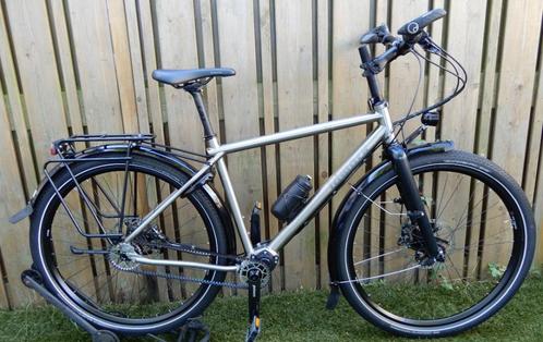 Idworx (M)OPinion Ti P1.18+XT Schijfremmen+Son Vakantiefiets, Fietsen en Brommers, Fietsen | Heren | Sportfietsen en Toerfietsen