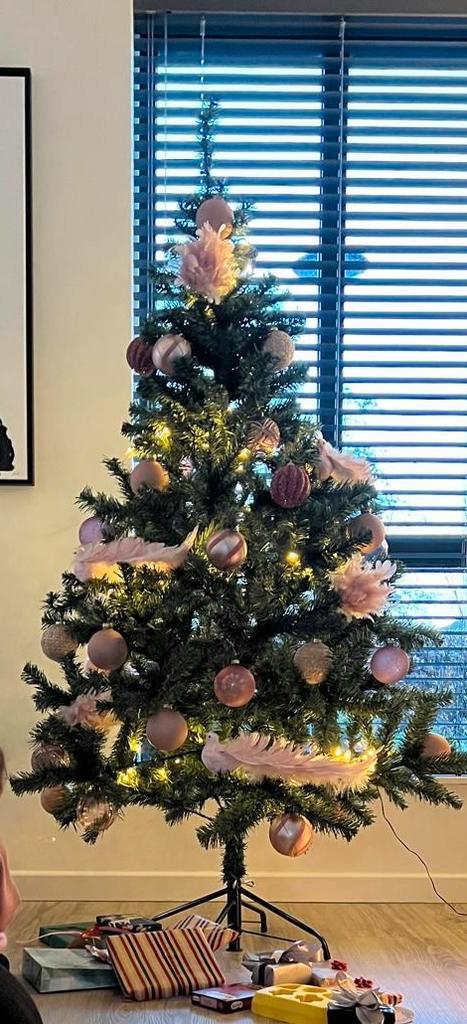 T.e.a.b. Mooie Kunst Kerstboom 180 cm, Diversen, Kerst, Zo goed als nieuw, Ophalen