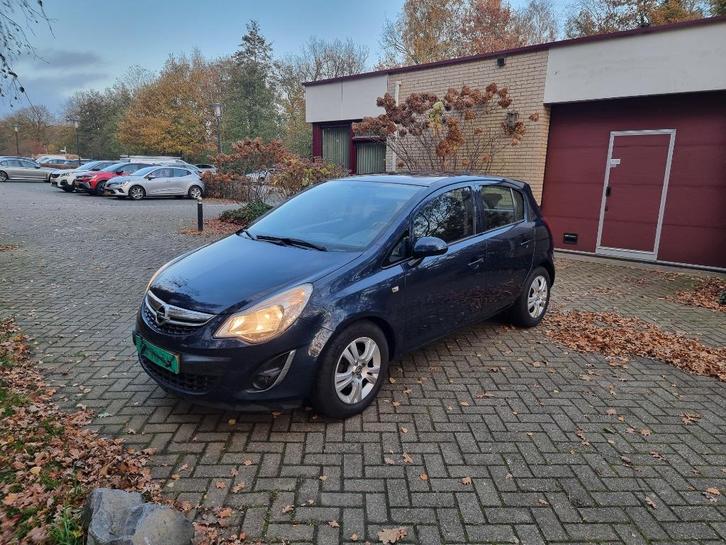 Opel Corsa 1.2 16V 5D Berlin 2013 Blauw Airco NAP, Auto's, Opel, Bedrijf, Corsa, ABS, Airbags, Airconditioning, Bluetooth, Bochtverlichting