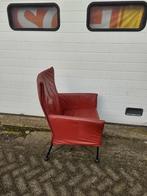 Montis Charly rood leer gebruikt kleur zie laatste foto, Ophalen, Gebruikt, Nvt, tweedehands artikel, Minder dan 75 cm